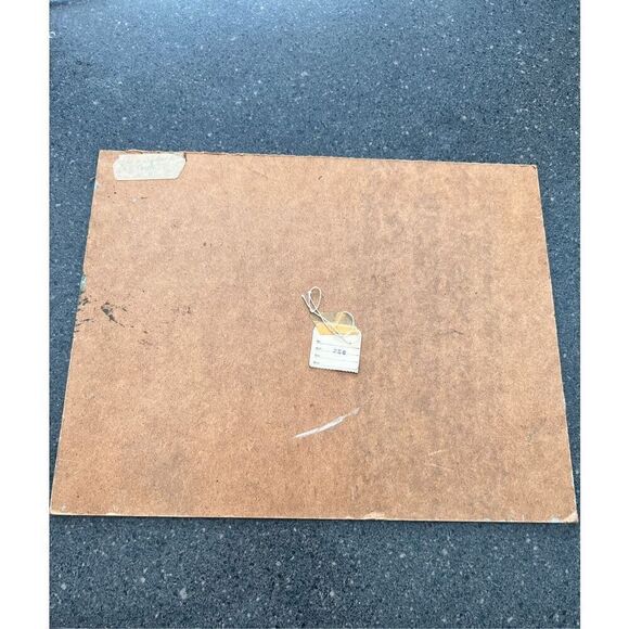 Vintage Oil Painting Farming With Horses" signed by C. Fermor - Picture 6 of 9